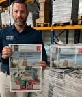 Al 16 jaar verspreiding voor Boekhandel Schoelier te Zuidhorn